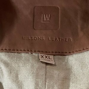 Wilson’s leather men’s jacket brown xxl